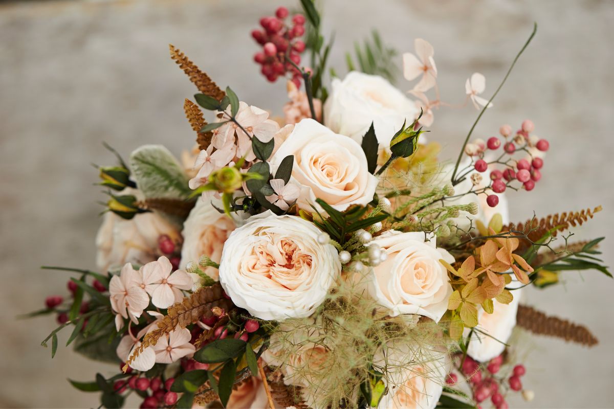 buquês de flores